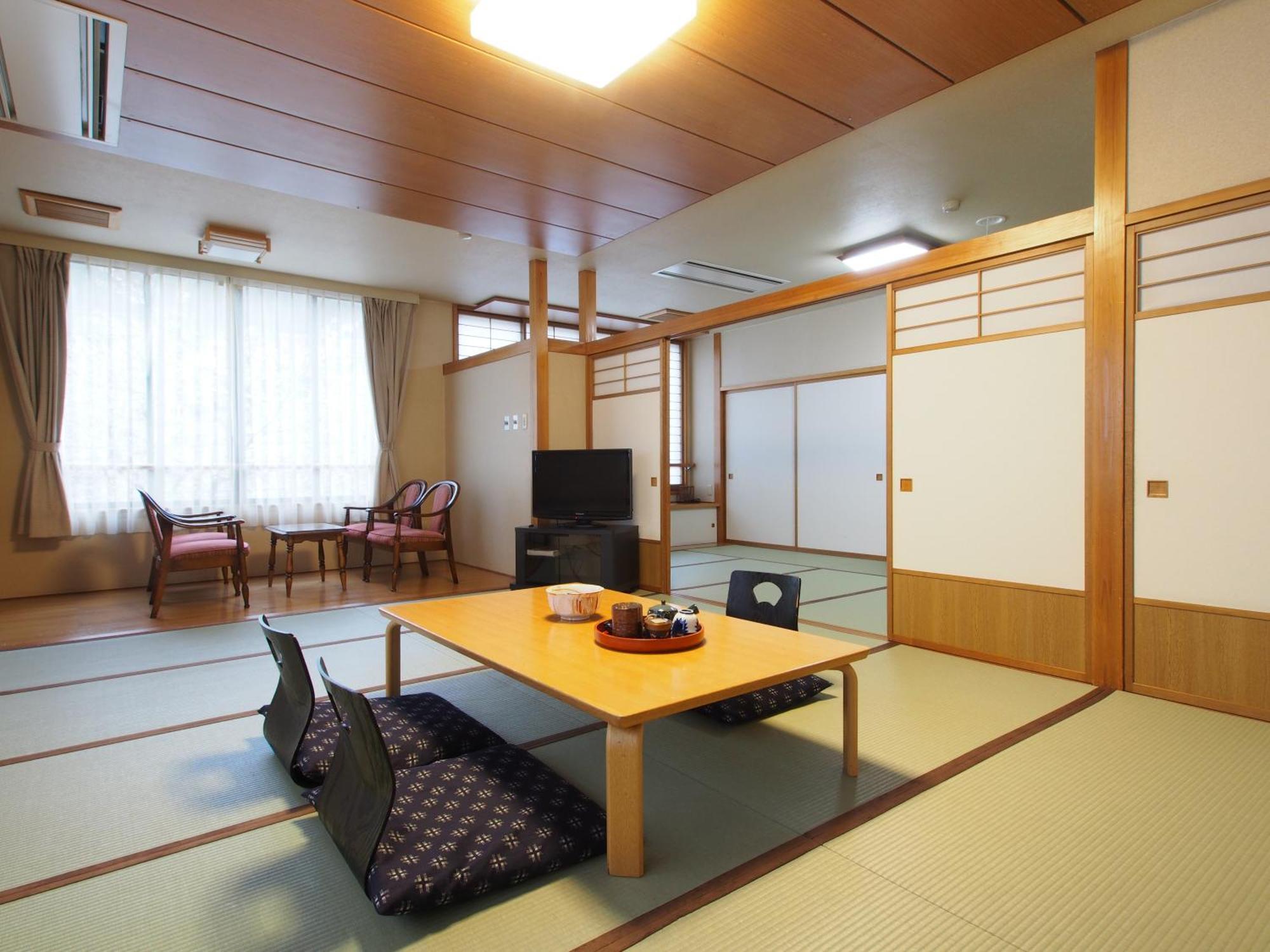 Tofuya Ryokan, Onogawa Onsen, Sauna, Barrier-Free Yonezawa Rum bild